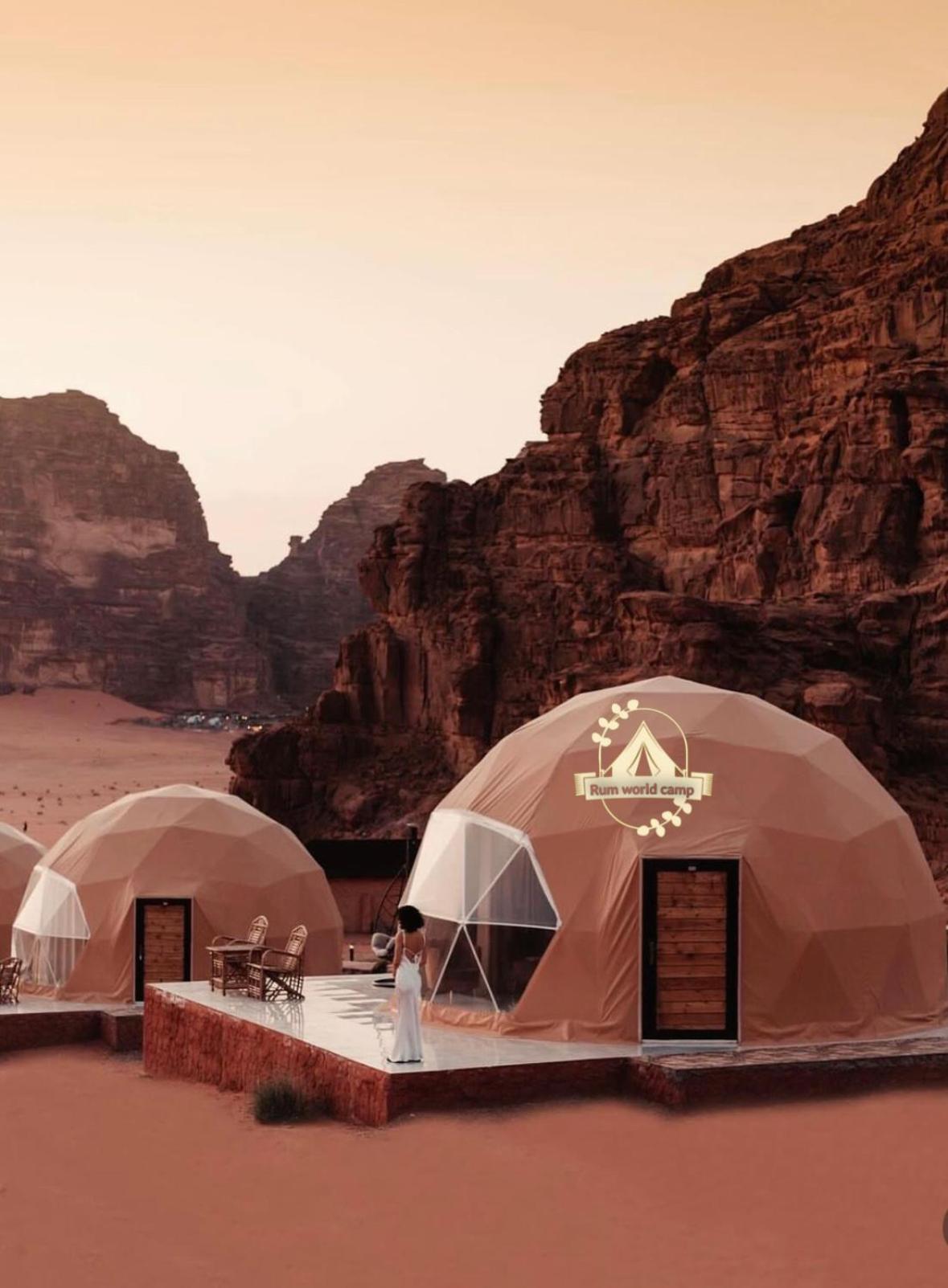 Rum World Bubble Luxury Camp Вади-Рам Экстерьер фото