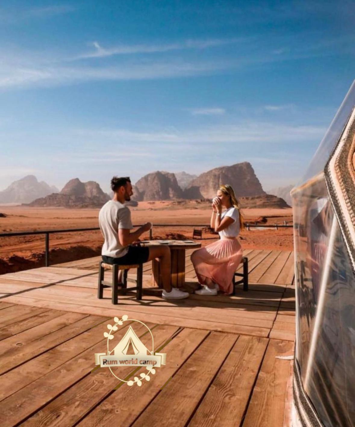 Rum World Bubble Luxury Camp Вади-Рам Экстерьер фото