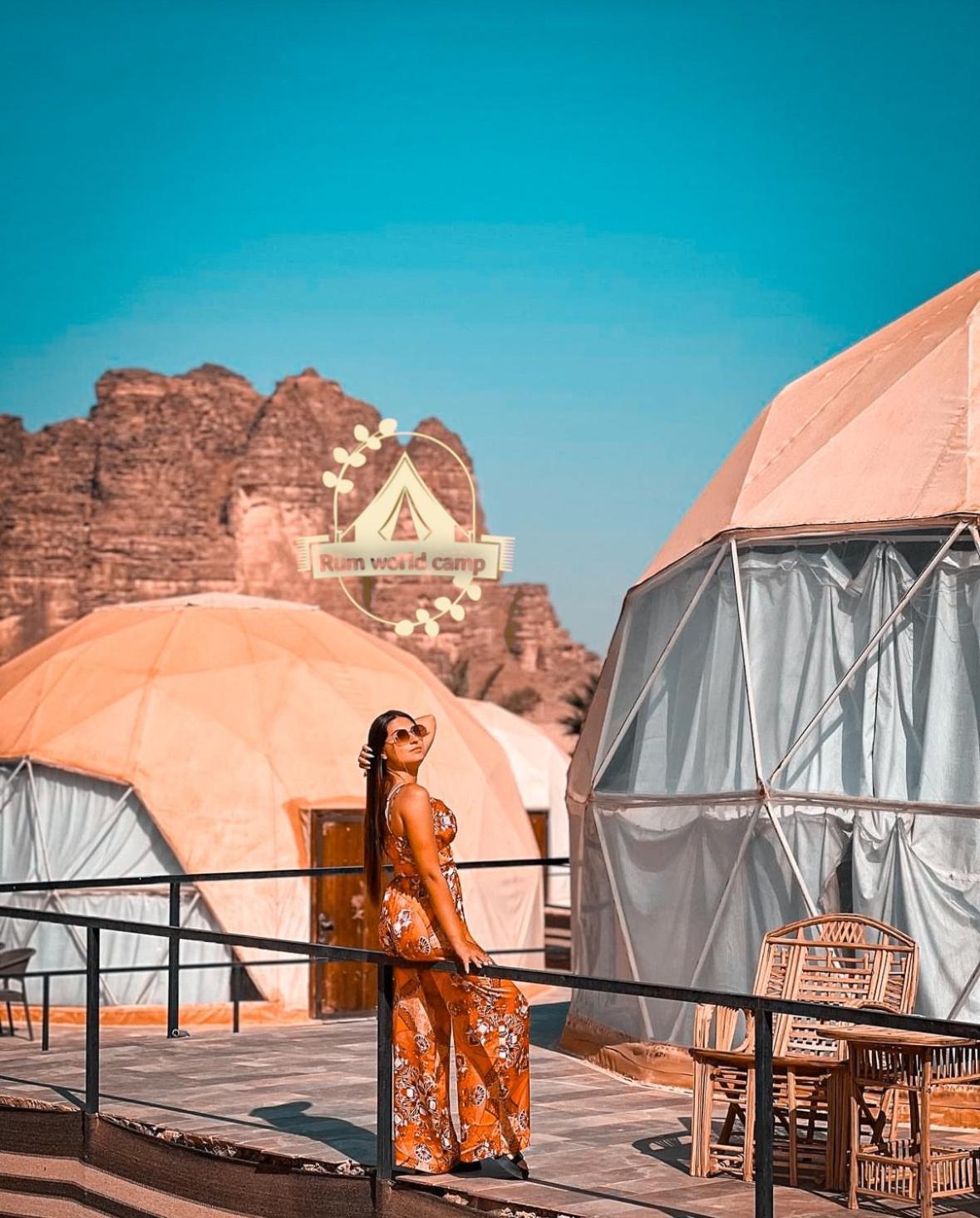 Rum World Bubble Luxury Camp Вади-Рам Экстерьер фото