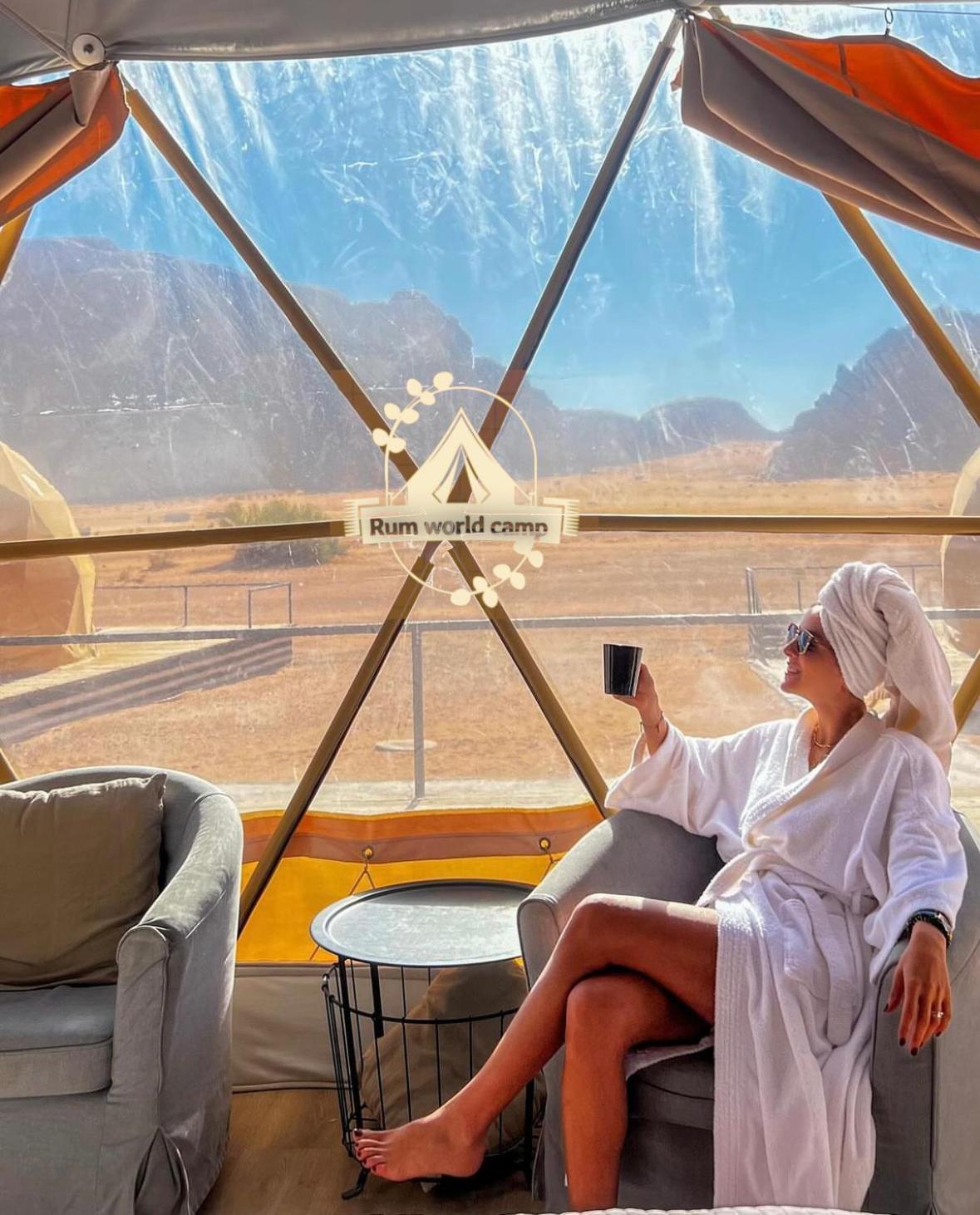 Rum World Bubble Luxury Camp Вади-Рам Экстерьер фото