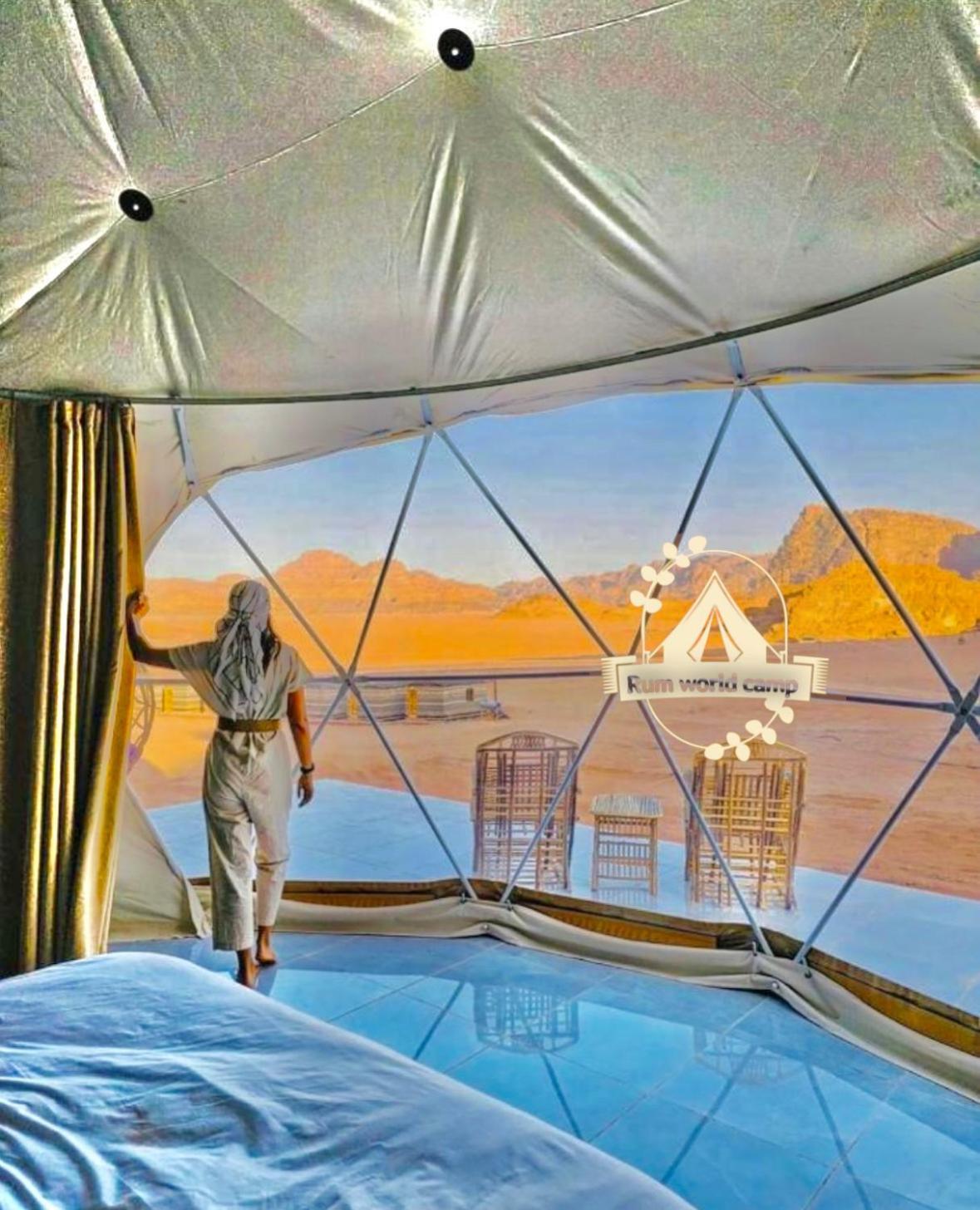 Rum World Bubble Luxury Camp Вади-Рам Экстерьер фото