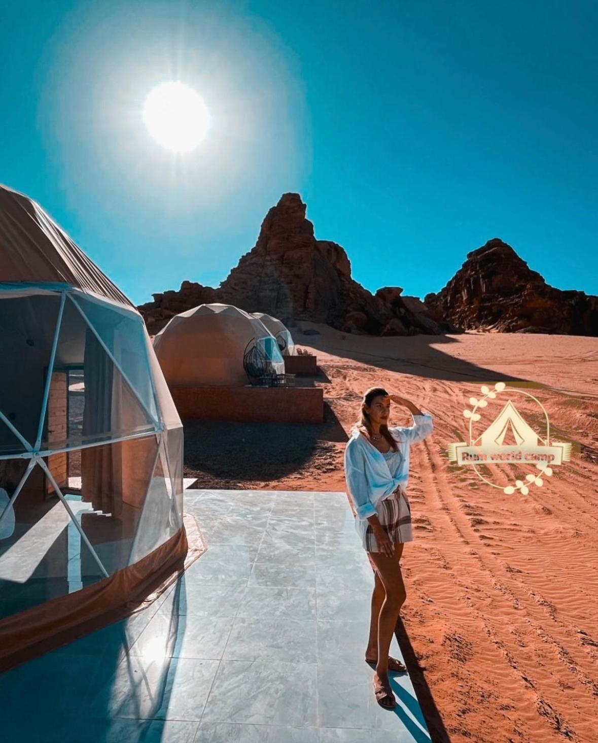 Rum World Bubble Luxury Camp Вади-Рам Экстерьер фото