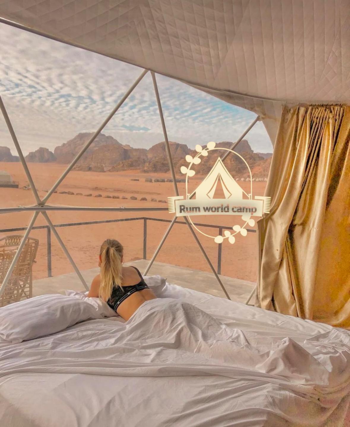 Rum World Bubble Luxury Camp Вади-Рам Экстерьер фото