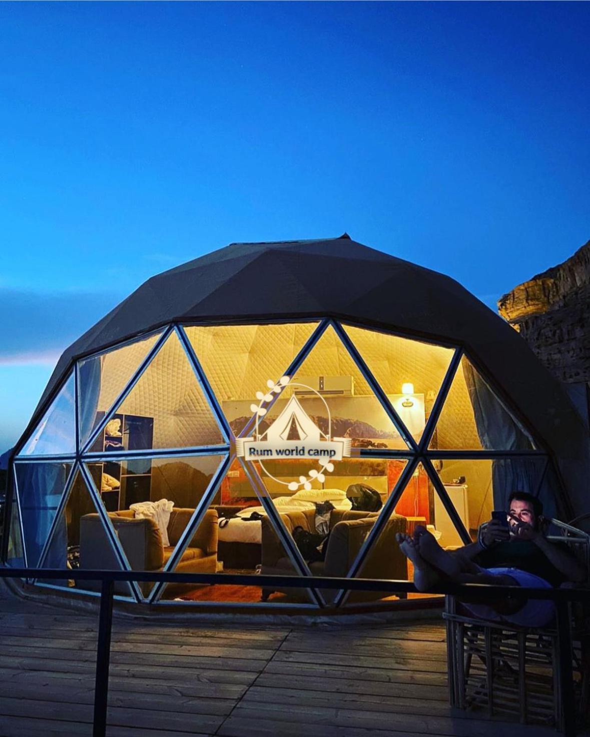 Rum World Bubble Luxury Camp Вади-Рам Экстерьер фото