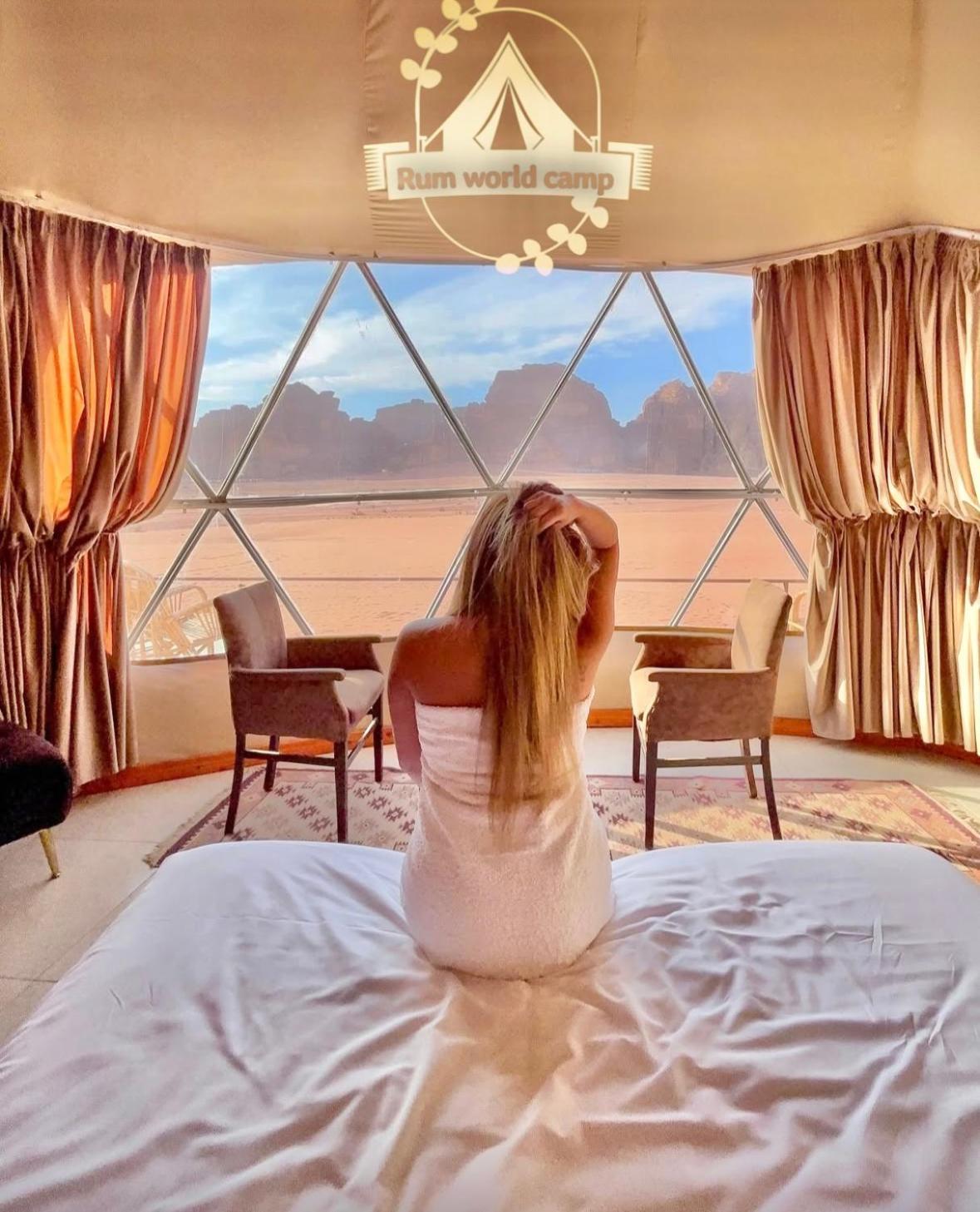 Rum World Bubble Luxury Camp Вади-Рам Экстерьер фото