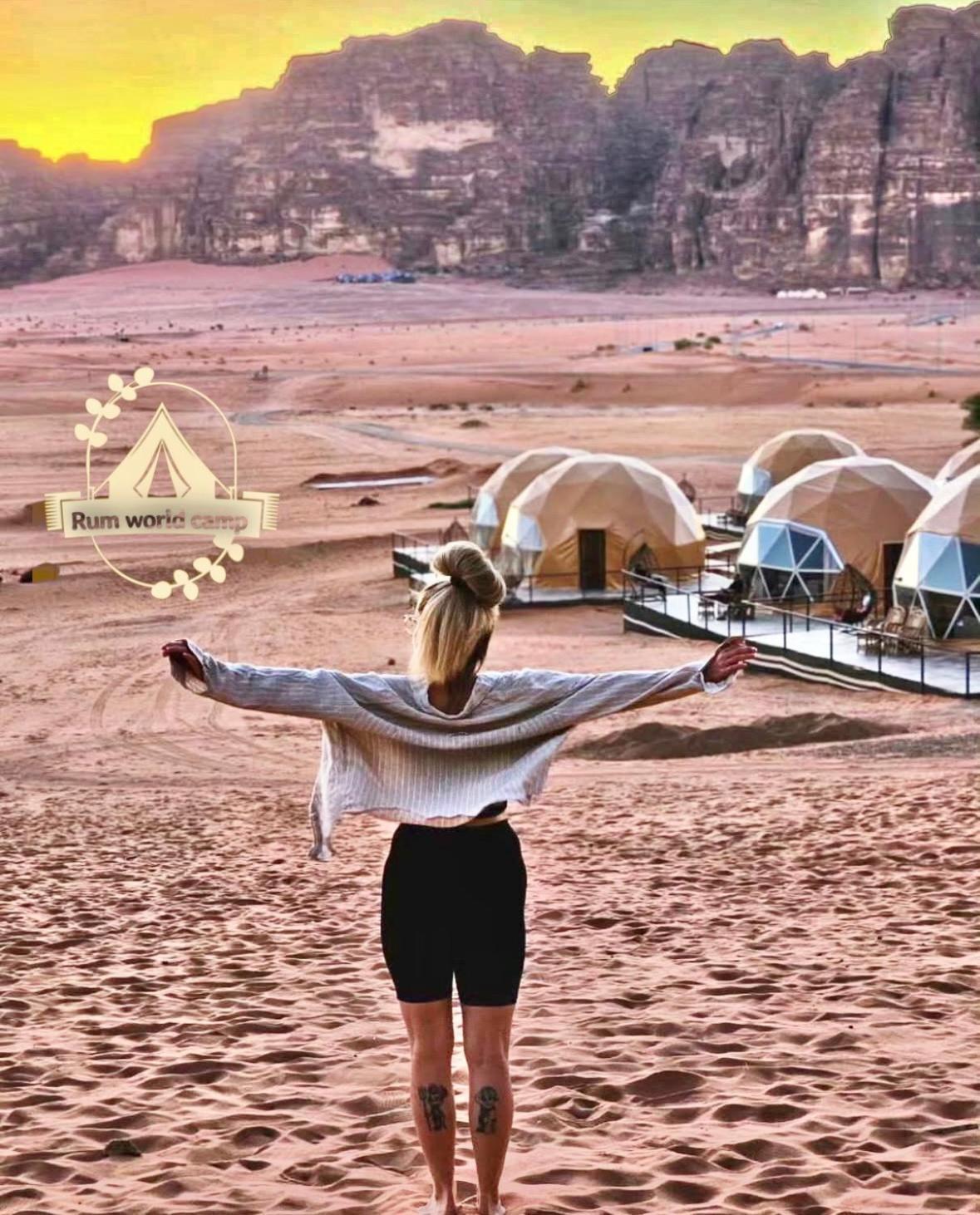 Rum World Bubble Luxury Camp Вади-Рам Экстерьер фото