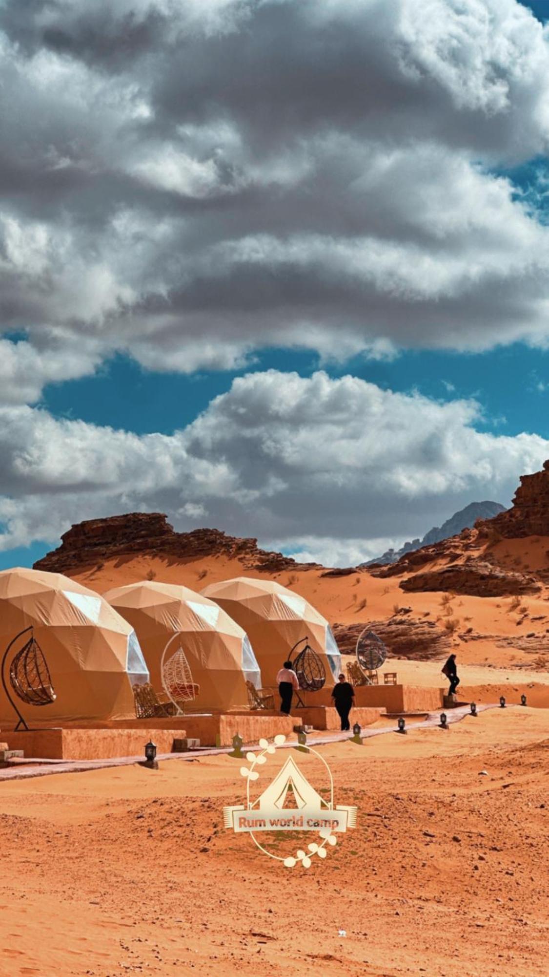 Rum World Bubble Luxury Camp Вади-Рам Экстерьер фото