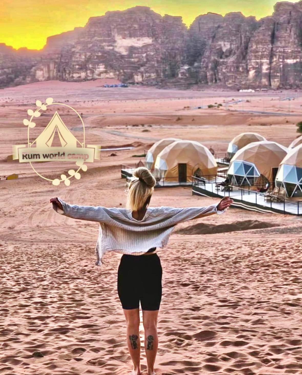 Rum World Bubble Luxury Camp Вади-Рам Экстерьер фото